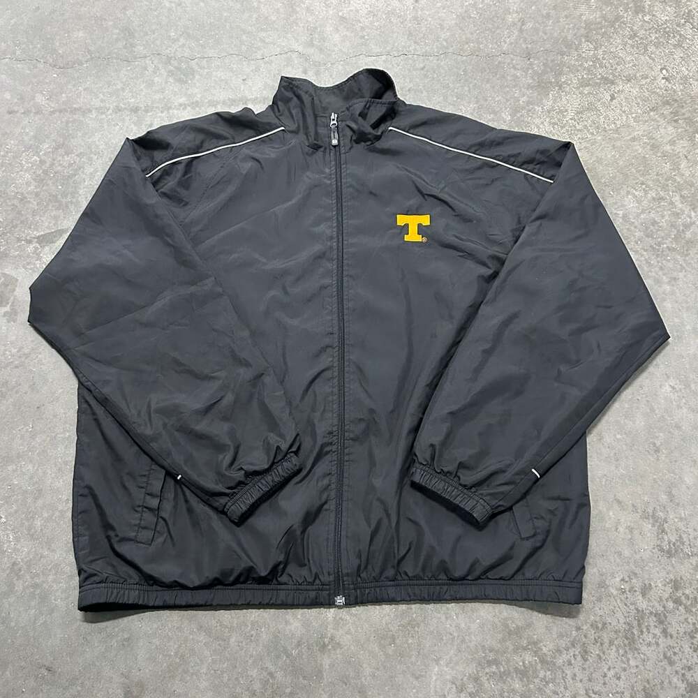 Holloway Tennessee Volunteers Windbreaker Jacket XL Black Full Zip
